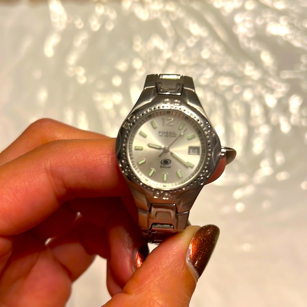 Fossil Watch Silver